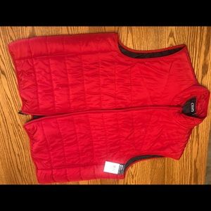 Red Chaps Down Vest